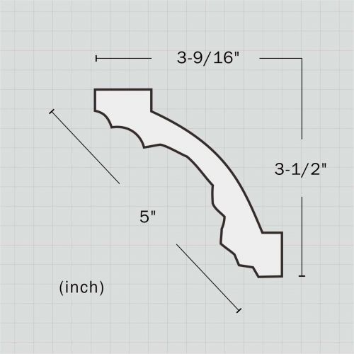polyurethane decorative molding for sale