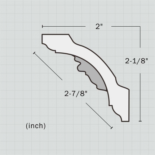 polyurethane rose cornice molidng