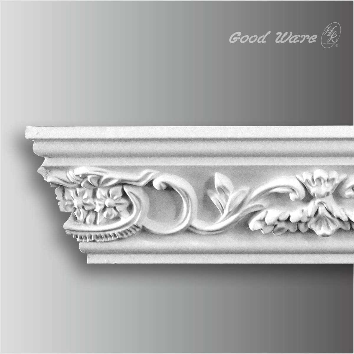 Polyurethane foam decorative molding