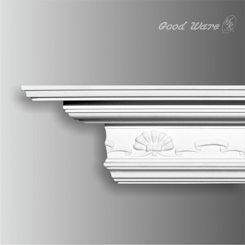 Large decorative cornice crown molding