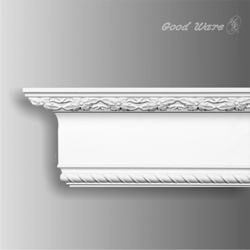 Polyurethane decorative rope crown molding for sale