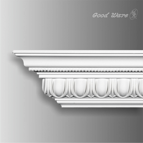 Polyurethane egg and dart classic crown molding