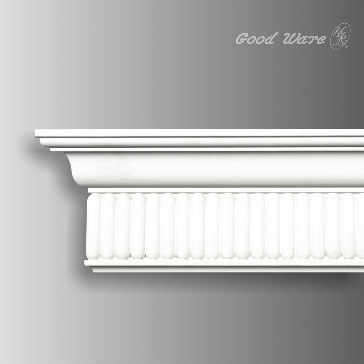Polyurethane carved modern crown molding wholesale