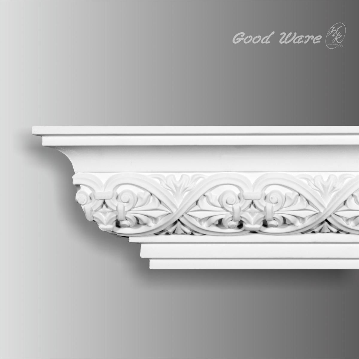 Polyurethane gothic crown molding