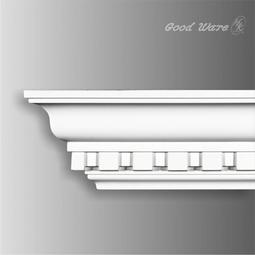 Polyurethane decorative dentil molding