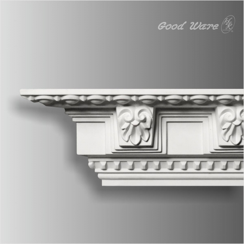 Polyurethane baroque living room crown molding