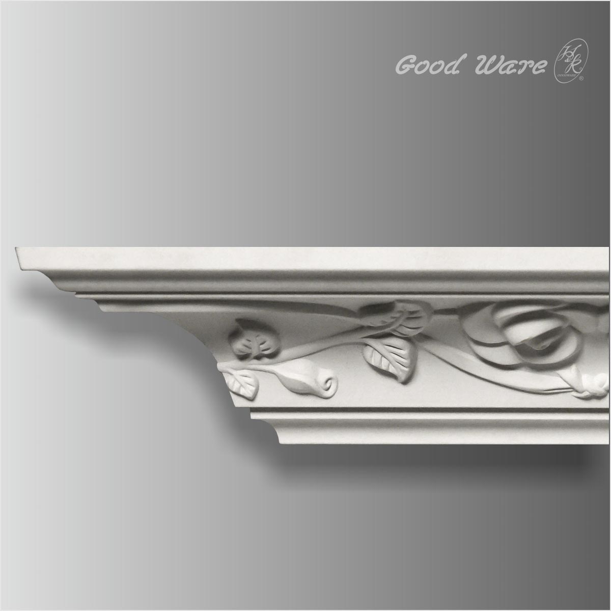 Decorative pu crown molding for cabinets
