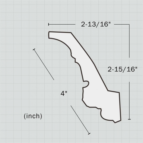 polyurethane best crown molding for sale