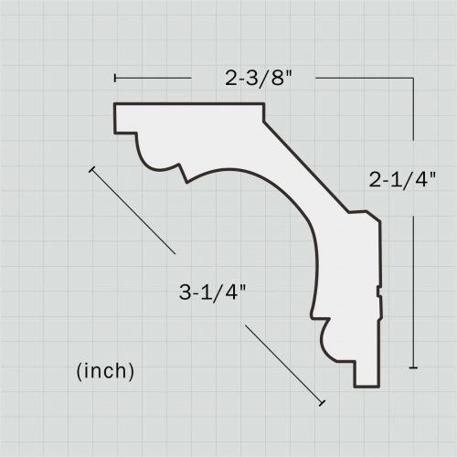 rope interior design crown molding
