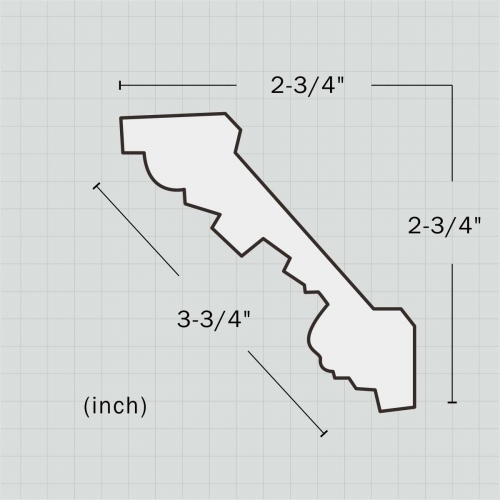 polyurethane mediterranean crown molding