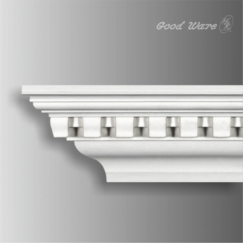 Polyurethane classic dentil crown moulding