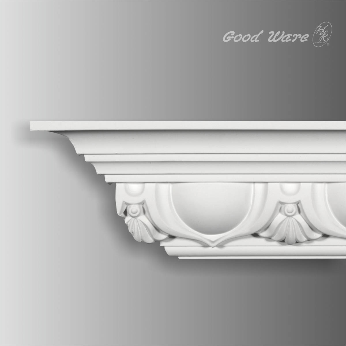 egg and dart traditional crown moulding