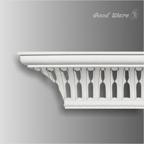 polyurethane ceiling light hollow crown molding