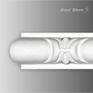 Polyurethane chair rail trim molding