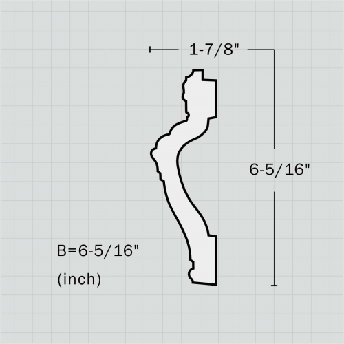 H&K Goodware PU home decor chair rails for walls