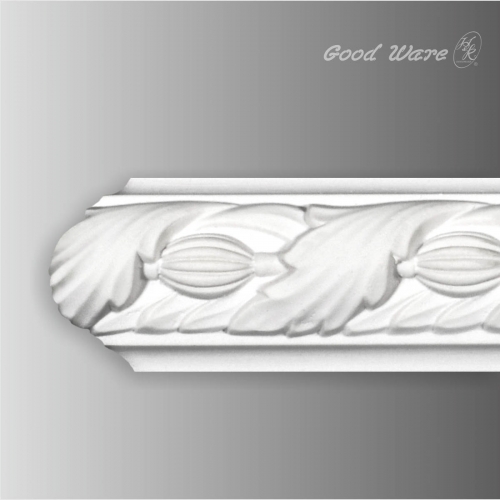 Decorative chair rail and panel molding