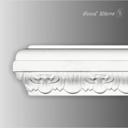 Polyurethane victorian chair rail molding