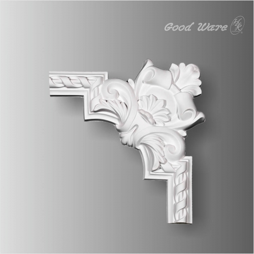 Decorative panel corner architectural trim