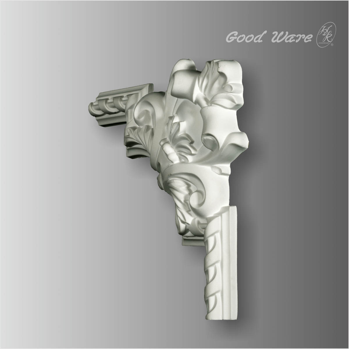 Decorative panel corner architectural trim