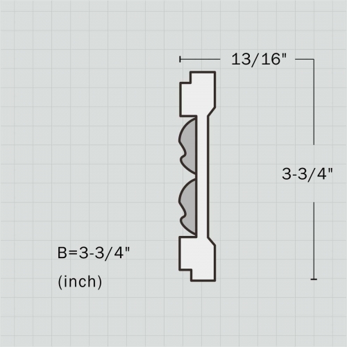 Polyurethane acanthus frieze molding