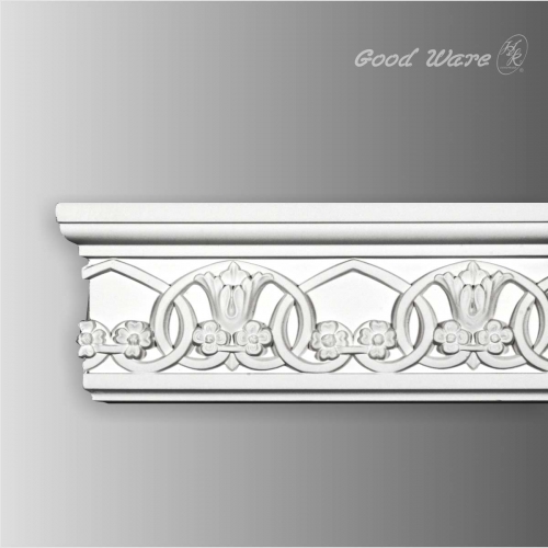 Polyurethane chair rail wall frieze moulding