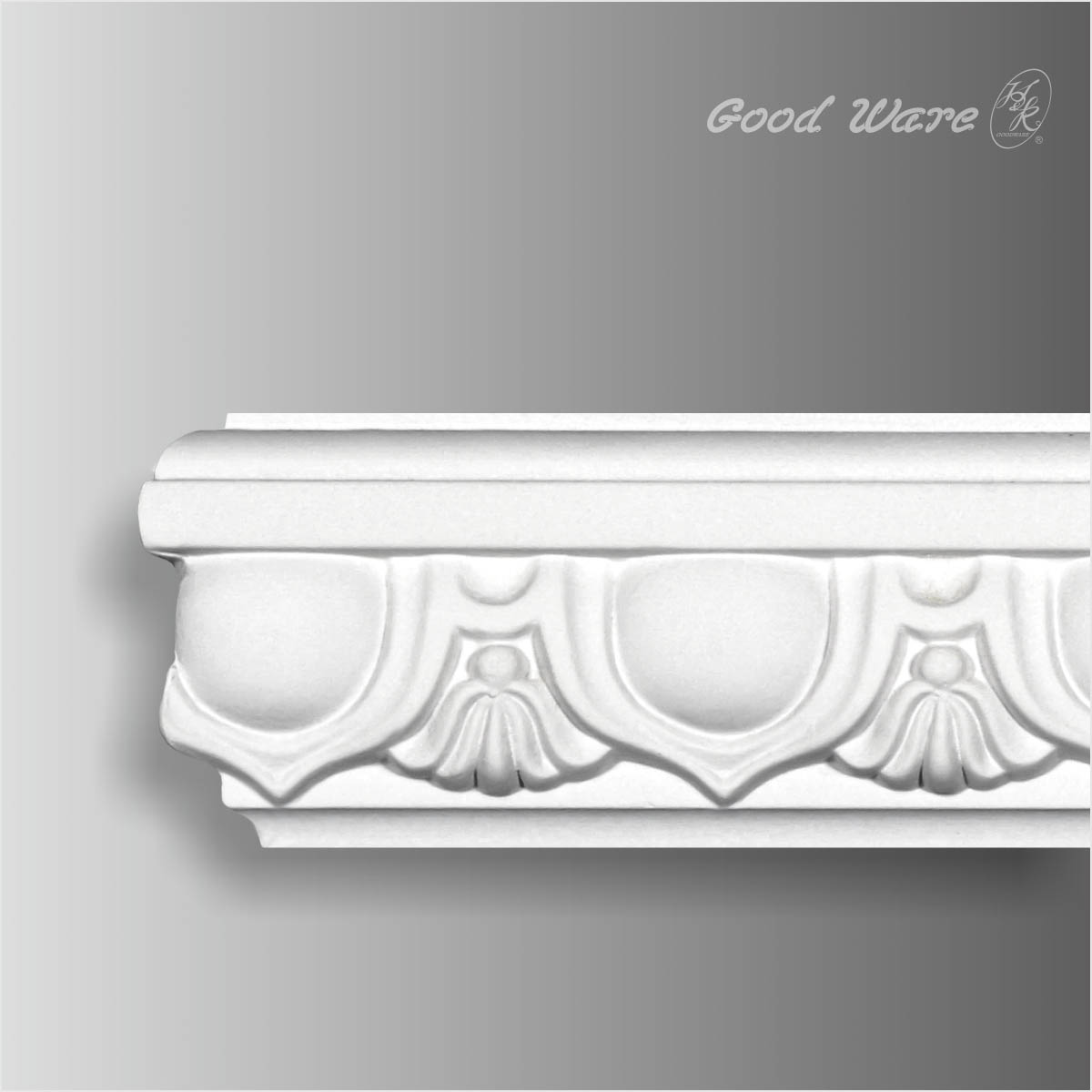 Polyurethane egg and dart wall moldings trim