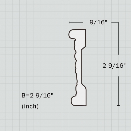 chair rail wall decor molding for sale