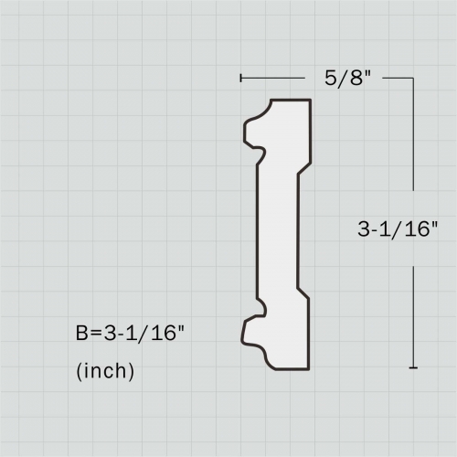 decorative wainscot chair rail moulding