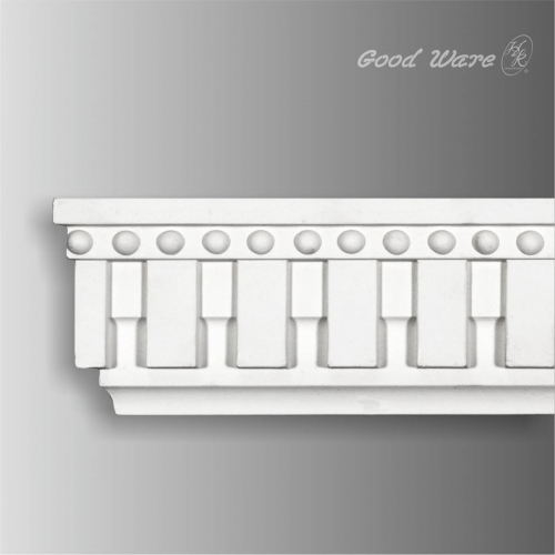 Decorative chair rail lightweight molding