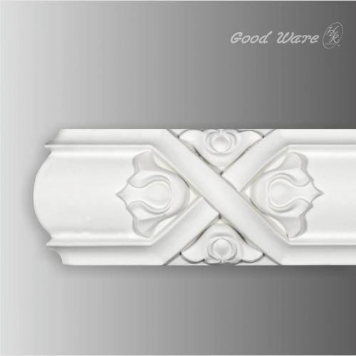 Polyurethane decorative staircase chair rail