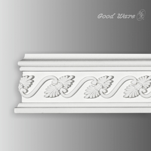 Polyurethane chair rail interior trim molding