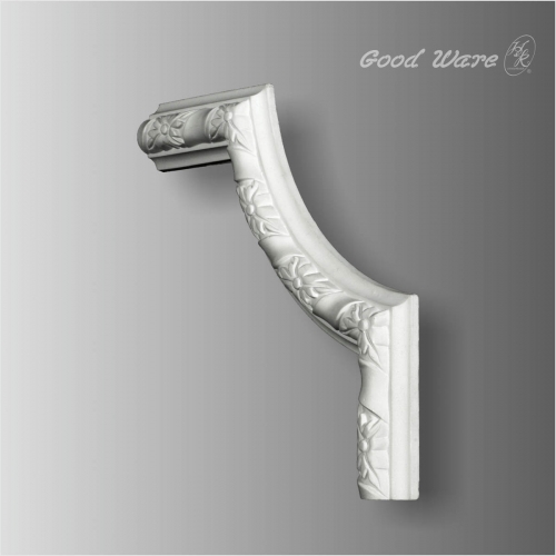 Decorative panel corner molding trim