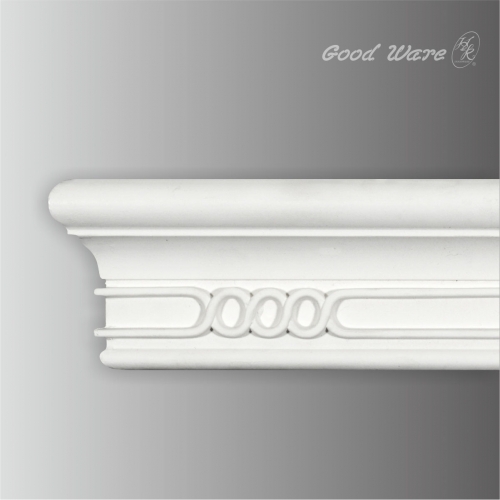 PU chair rail white molding trim