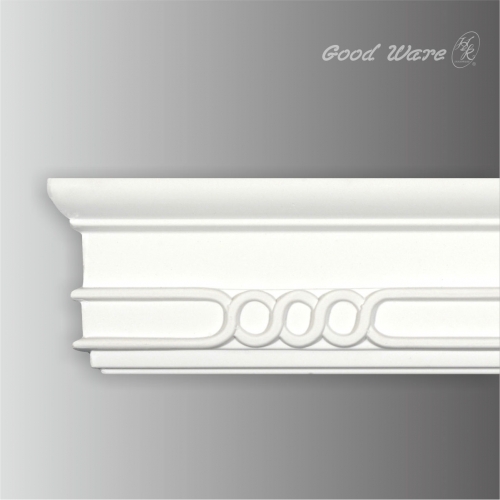 Polyurethane chair rail decorative wall moulding