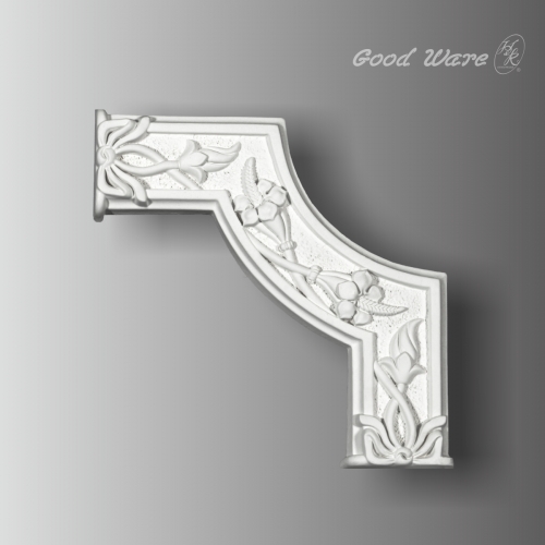 Polyurethane panel moulding corner for wall