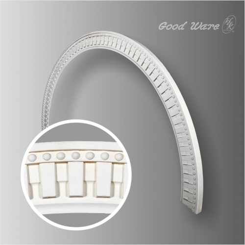 Polyurethane decor arched moldings trim