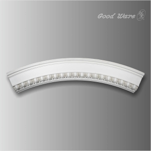 Egg and dart ceiling ring molding