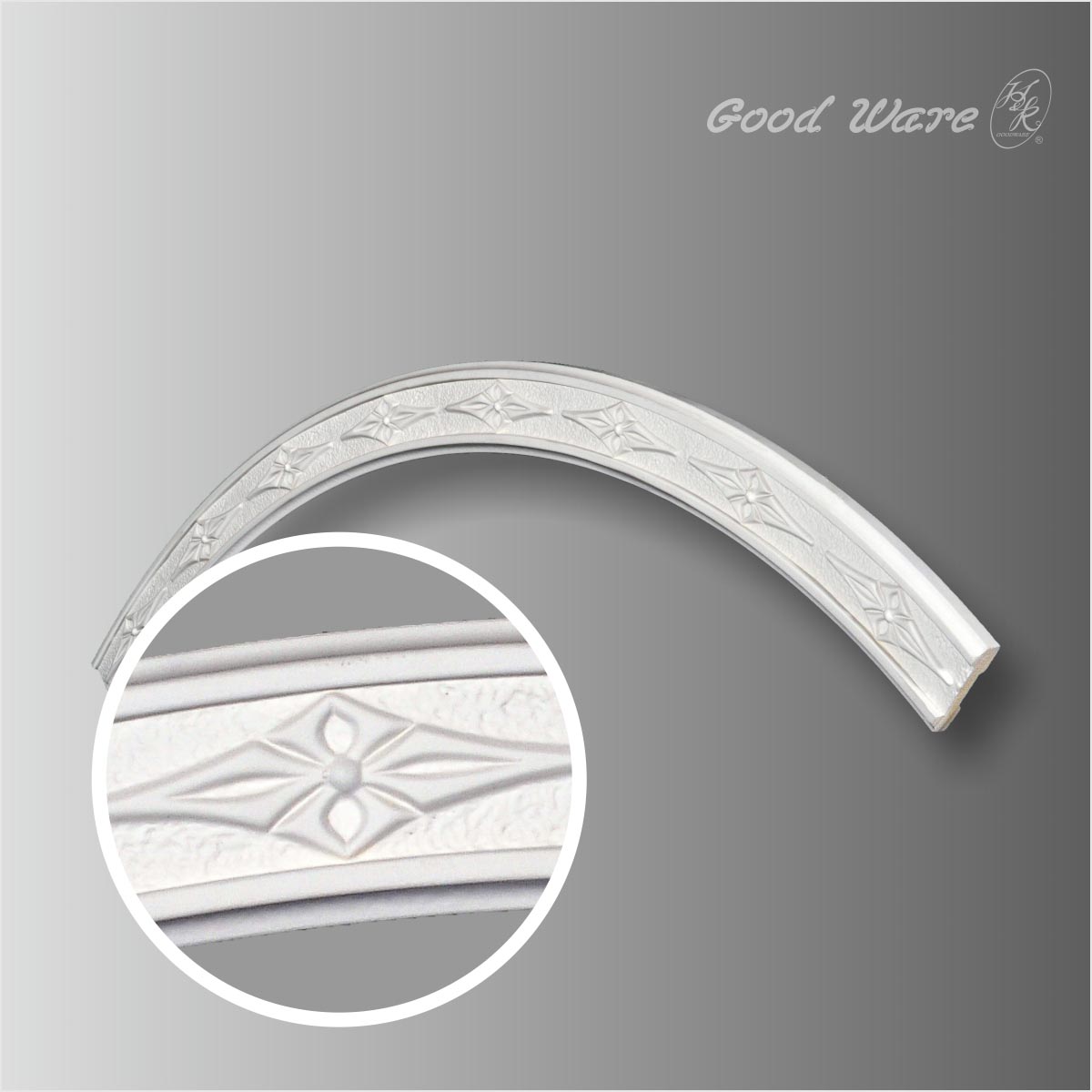 Polyurethane decorative ceiling rings