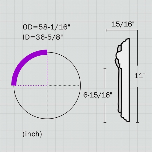 victorian ceiling rings mouldings