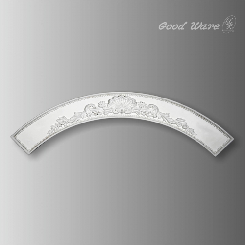 Polyurethane antique shell and bead ceiling ring