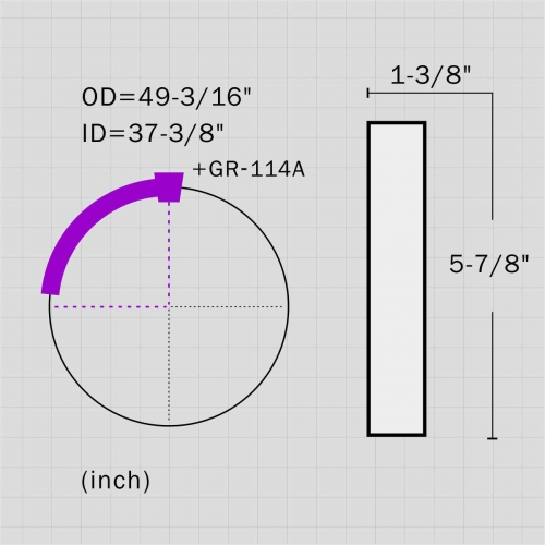Polyurethane floral ceiling ring for sale