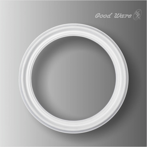 Polyurethane simple ceiling light trim rings