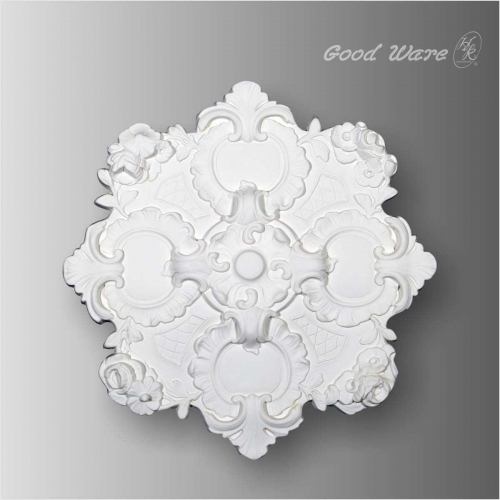 Decorative ceiling plate for chandelier