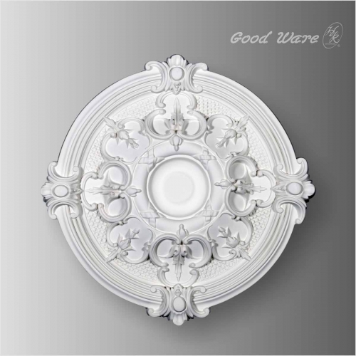 Vintage polyurethane round ceiling medallions