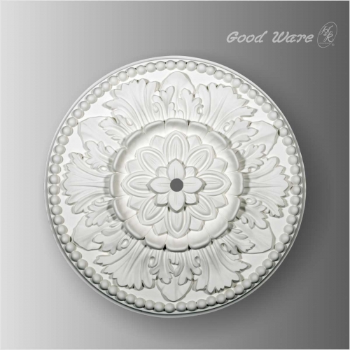 Polyurethane rosette medallion for ceiling