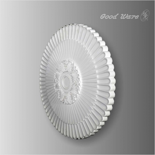 Decorative light fixture ceiling medallion