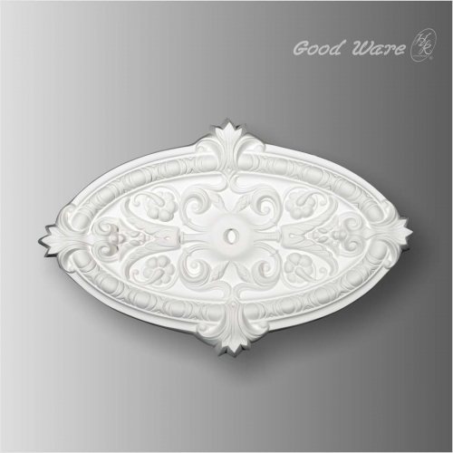 Polyurethane oval ceiling medallion for sale