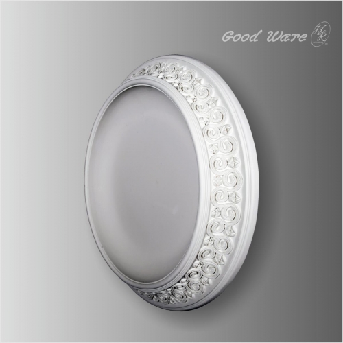 Traditional concave ceiling medallions