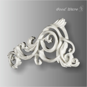 Polyurethane white wall decor molding