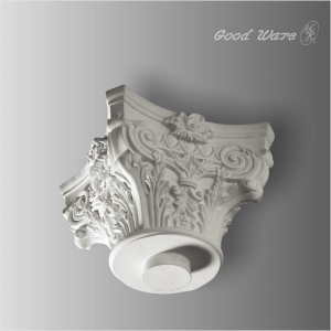 Polyurethane decorative corinthian column caps